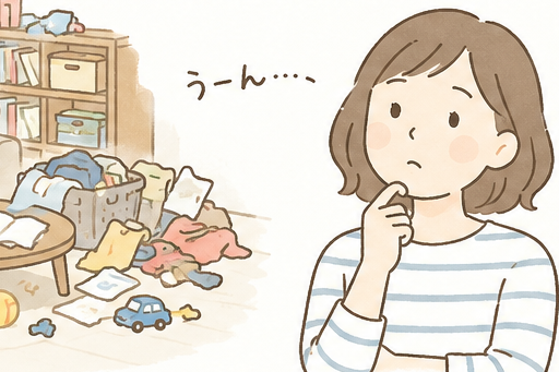 お片づけ苦手